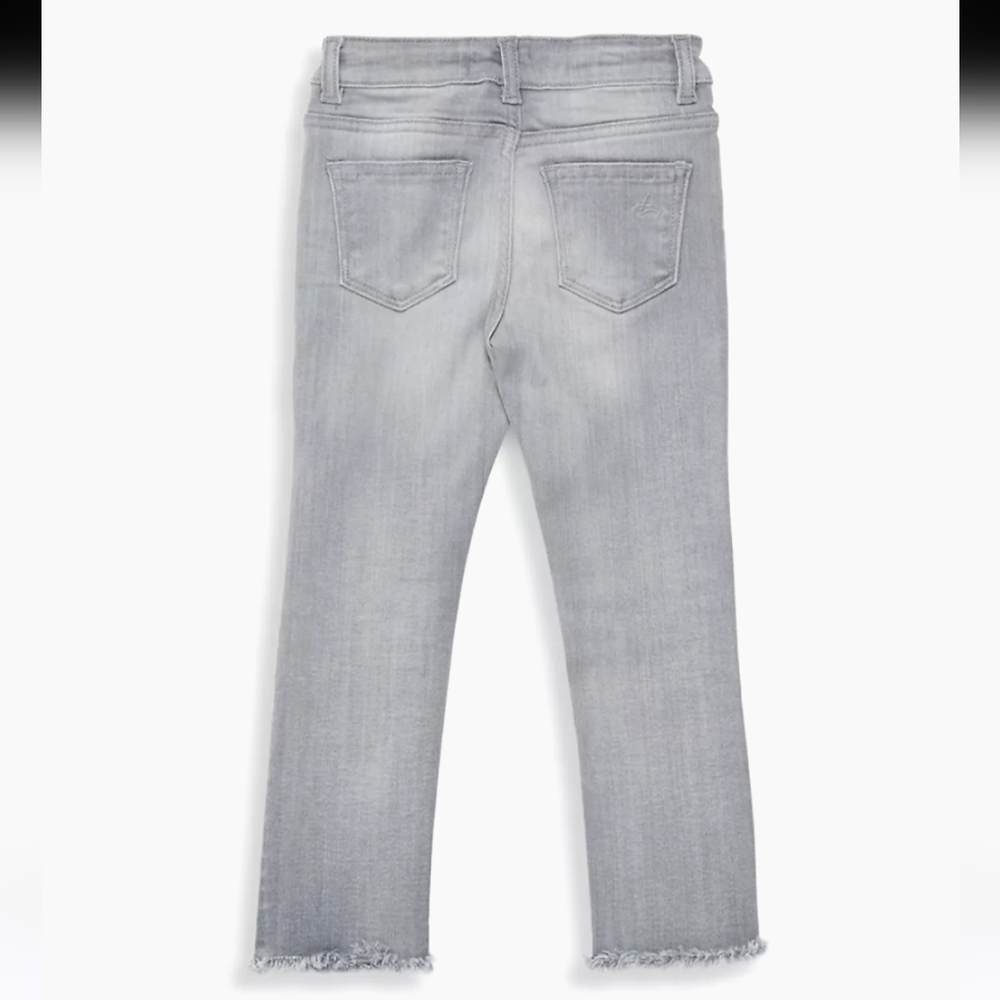 Dl1961 Chloe Skinny Frayed Hem Jeans Size 2 Color Grey or Howl - Picture 16 of 16